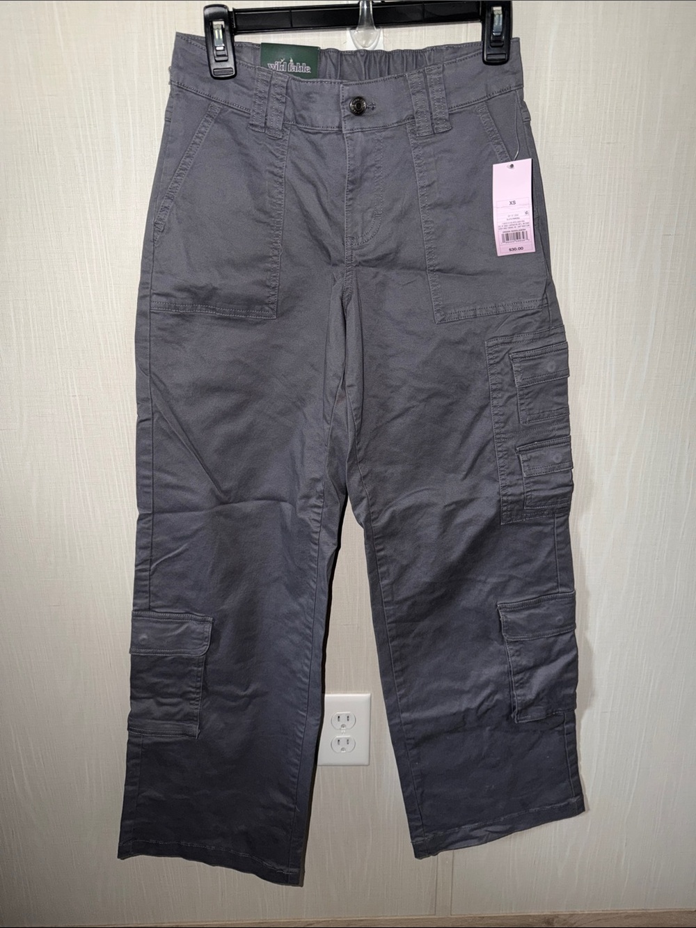 wild fable Charcoal Gray Cargo Pants